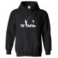 The Rodfather Classic Unisex Kids and Adults Pullover Hoodie for Fishing Lovers
